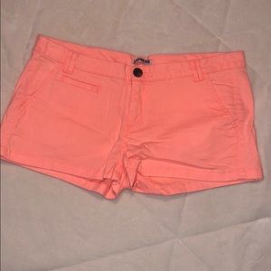 Express Shorts- Hot Orange Size 10